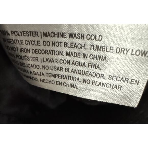 Unbranded Men’s Jacket Bomber Style Black SZ 2X With Flag And Other Patches - Picture 10 of 13